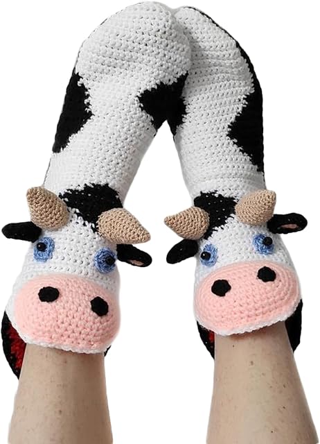 Loalirando Funny Animal Socks Creative 3D Chameleon Knit Sock Knitting Cuff Winter Warm Socks Kids Adults Novelty Cartoon Animal Crocodile Socks