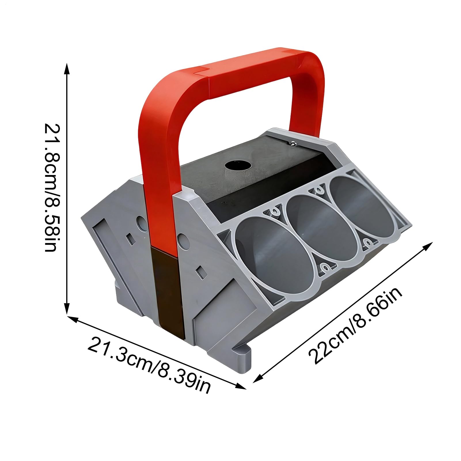 Genérico Enfriador de bebidas con bloque de motor V 4/V6/V8, enfriador de bebidas para latas de cerveza y refrescos, capacidad para varias latas, para barbacoas, fiest al aire libre