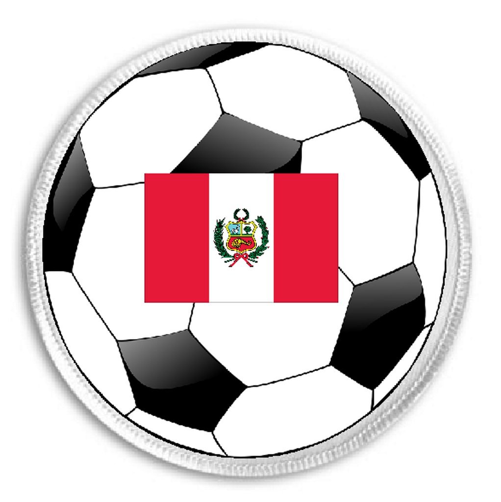 Soccer Ball Peru Flag - 3