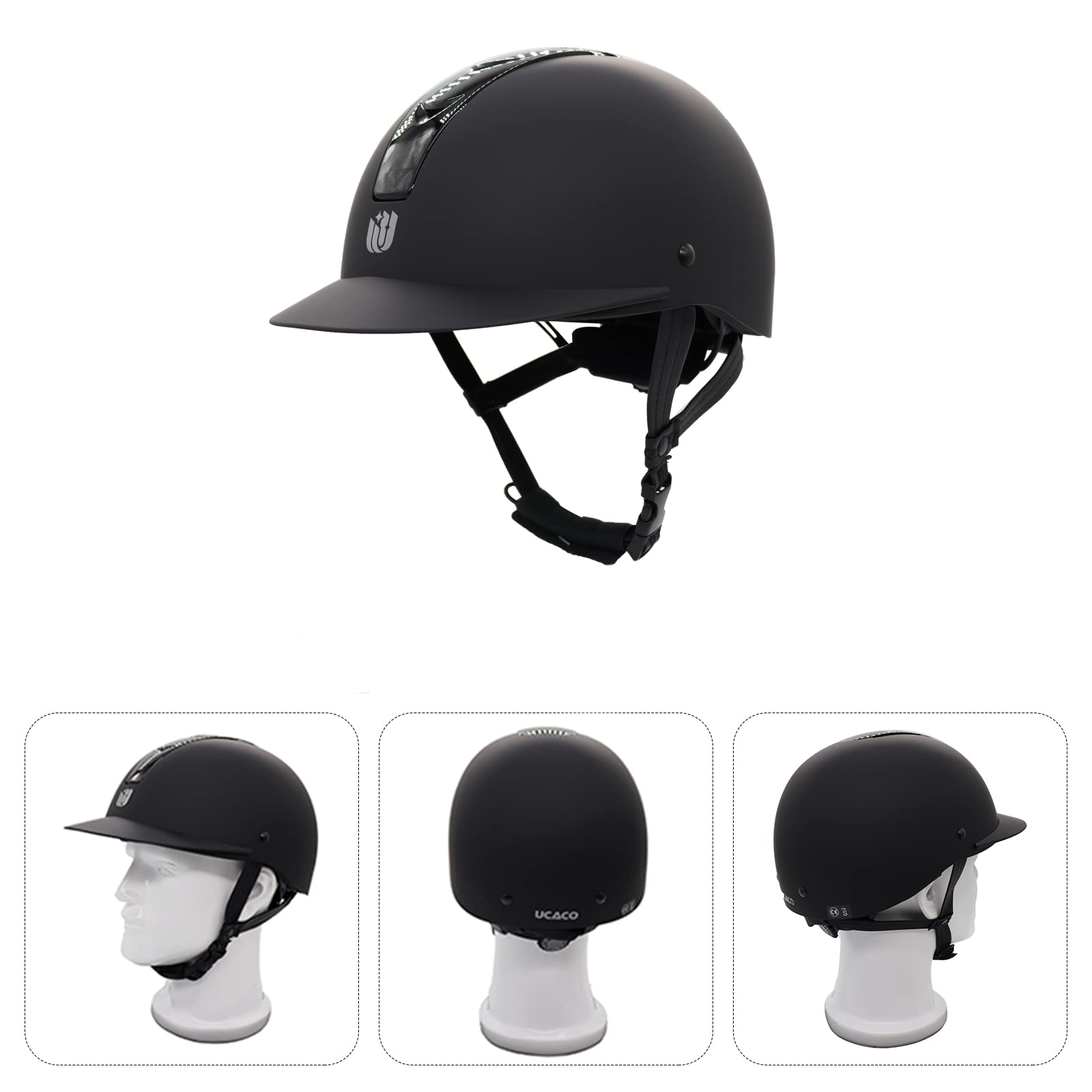 Reitkappe Reiterhelm Unisex Jugend, Jugendlich Trendiger Verstellbarer Reiterhelm, Reithelm Kinder Mädchen und Damen, Schützen Sie die Sicherheit Reitbegeisterter