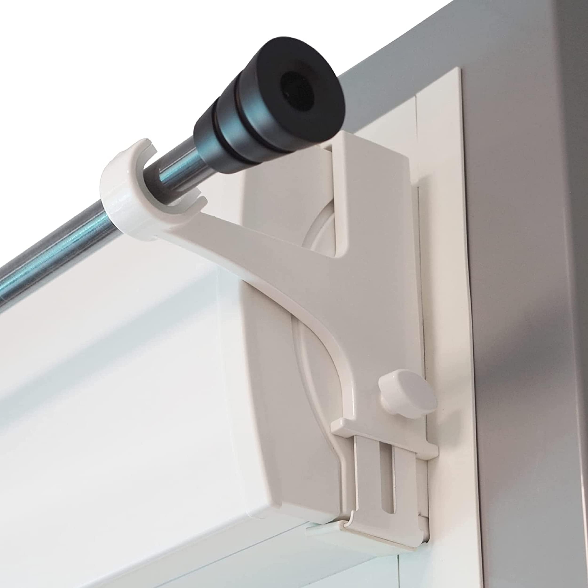 Lot De 2 Supports Tringle à Rideau Sans Perçage - Adhésif - Diamètre 20 Mm - Cessot