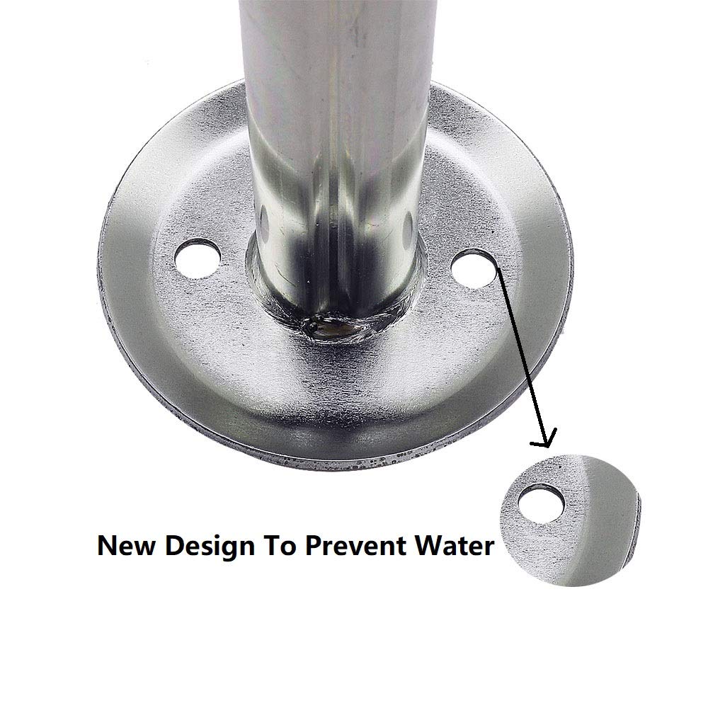 NBJINGYI Adjustable Trailer Jack Base feet Jack Stand Drop Leg with 1.