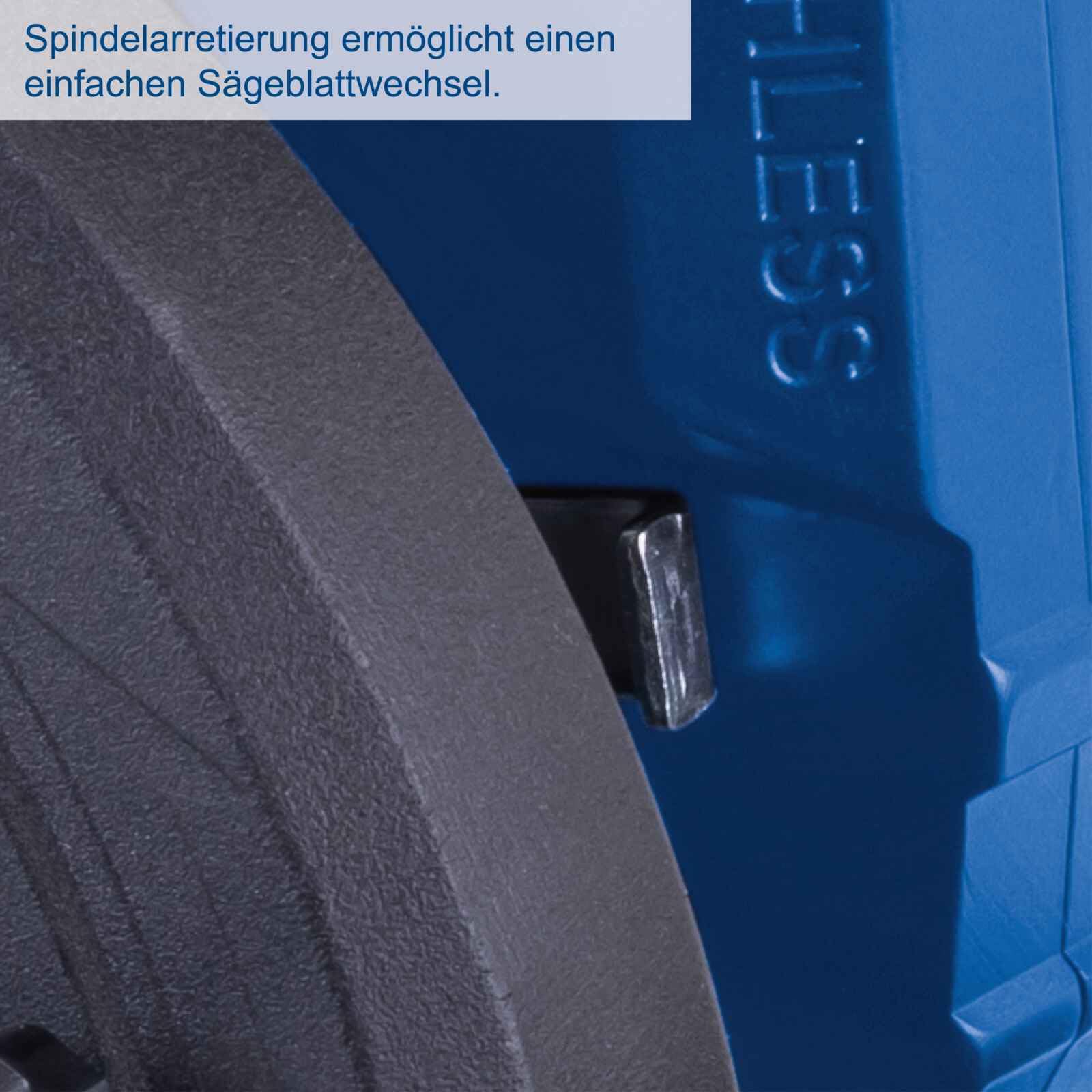 Sierra circular - SCHEPPACH - 20V IXES - Di�metro de hoja 165 mm - Calibre 20 mm - sin bater�a ni cargador - BC-CS165-X