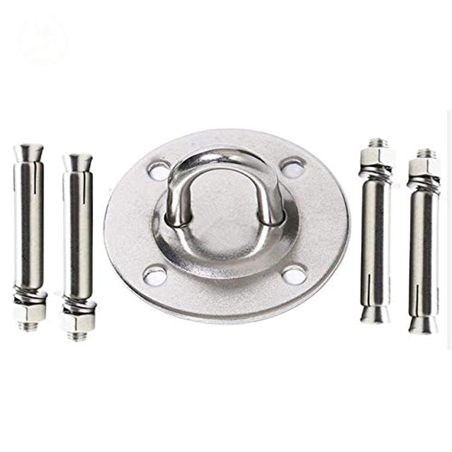 Hammock Wall Mount Anchor Hooks Aerial Yoga Ceiling Swing Hanging Kit Hamac Spring Heavy Duty Stainless Steel 500LB Capacity