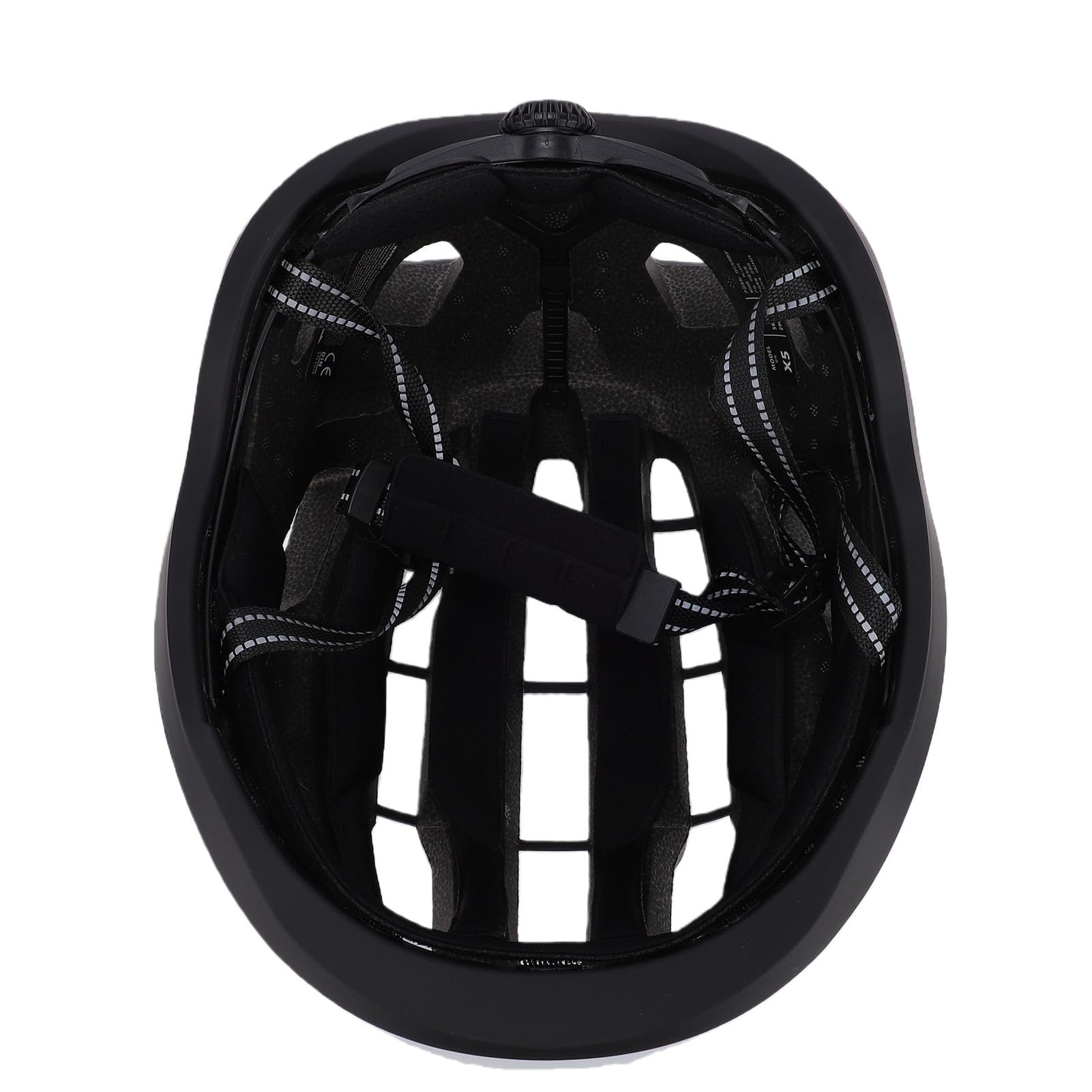 Casco da Bici Unisex Regolabile Leggero Integrato PC Ciclismo per Ciclismo su Strada e Mountain Bike Bianco e