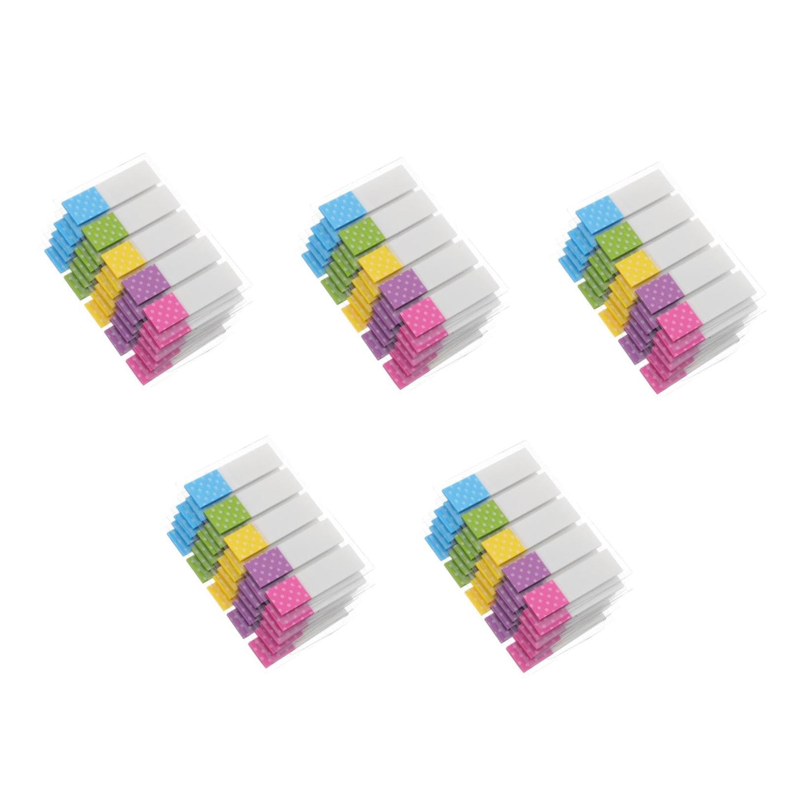 30packungen Sticky Annotation Page Tags Bunte Seitenmarker Für Lesezeichen Transparente Pet Index-tabs Für Büro Und Schule Beschreibbar Für Notizen Und Organisation