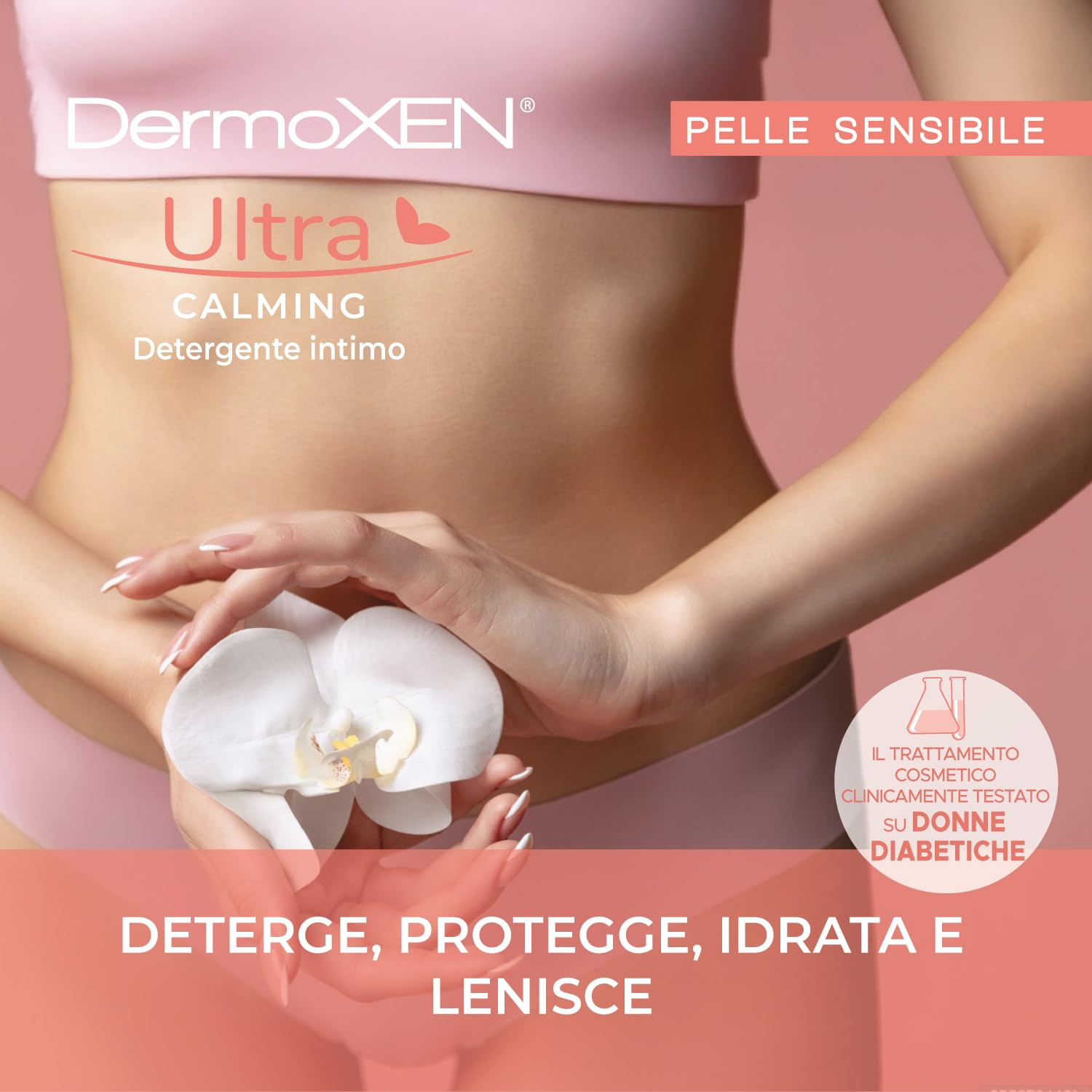 Dryness Relief Duo | UltraCalming Intimate Wash for Moisturizing Care & Hydra Vaginal Suppositories for Natural Hydration | pH‑Balanced, Hormone‑Free, Sensitive Skin Safe