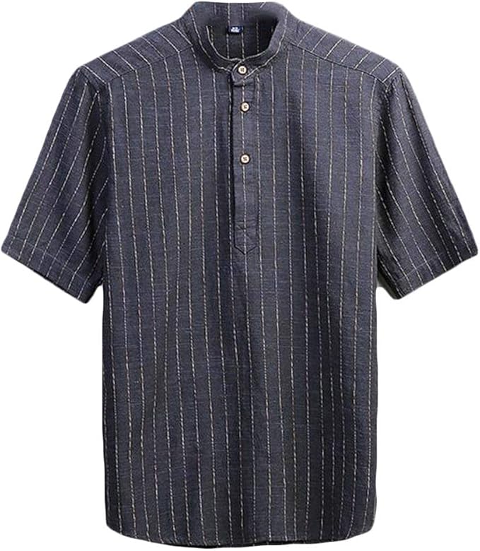 Mens pullover short sleeve dress shirts Clearance
