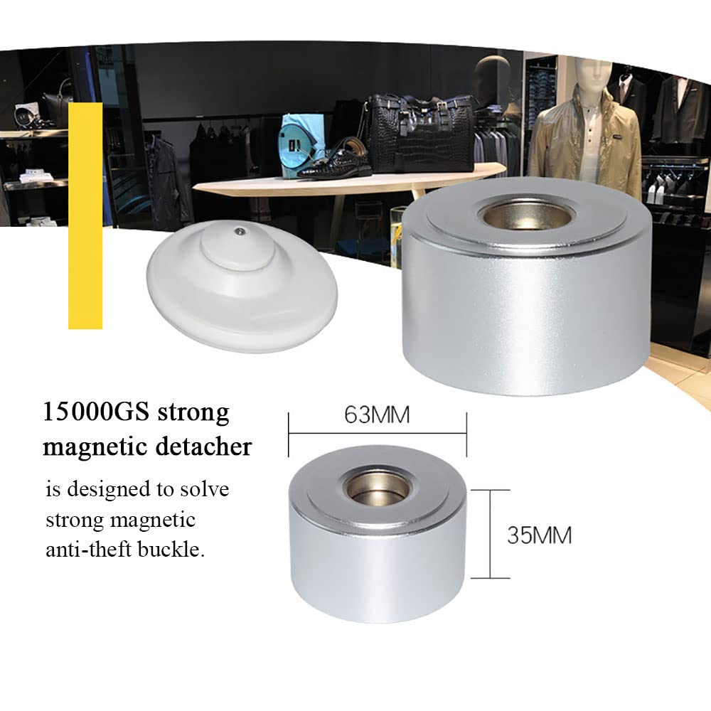 Distaccatore EAS 15000GS - Rimozione Etichette Antifurto Magnetico ad Alta Forza per Negozzi e Supermercati