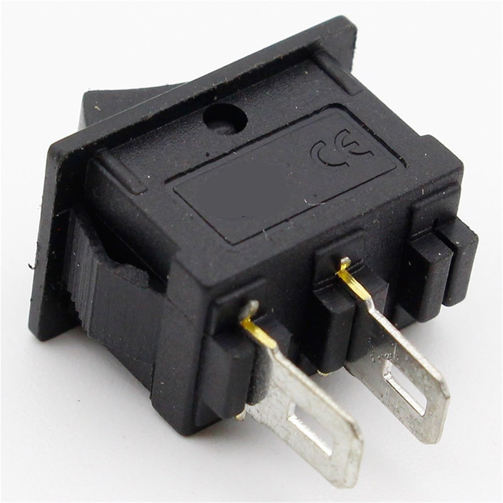 Interrupteur à bascule défectueux solution de remplacement 10x15mm SPST 2 broches - 5