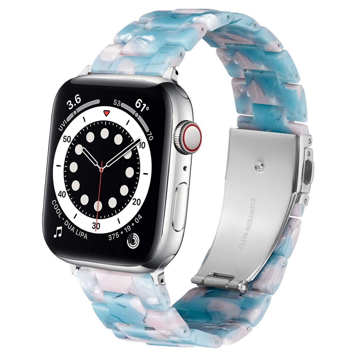 DEALELE Strap Compatible with Apple Watch 49mm 46mm 45mm 44mm 42mm
