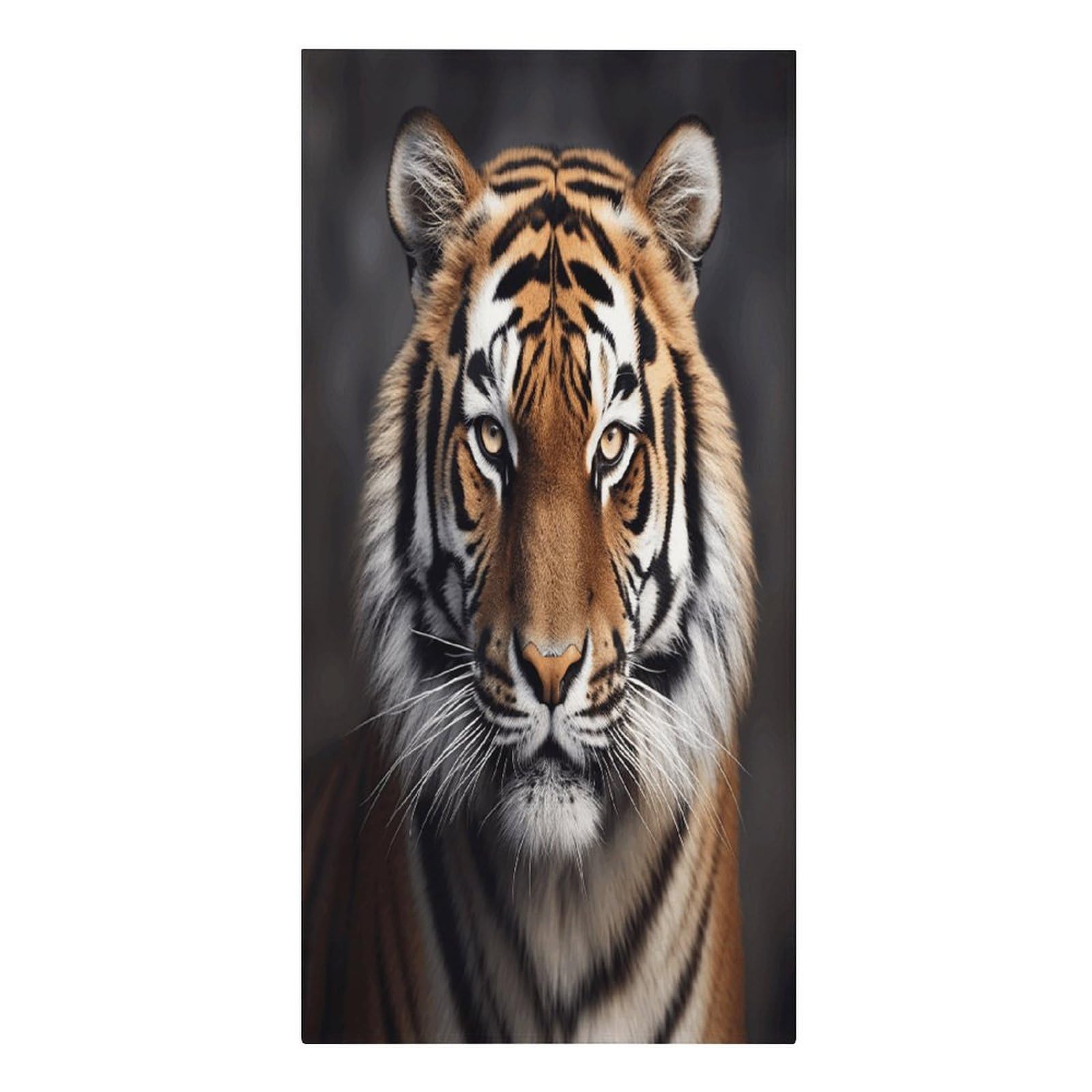 VstaDank Tiger Beach Towel Microfiber Oversized Beach Blanket Super Absorbent Soft Pool Bath Towel Sand Free Quick Dry Travel Towels Gifts for Yoga Sports Adults 30" X 61"
