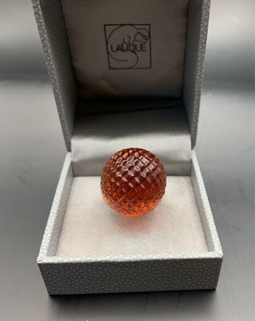 ラリック Lalique リング 指輪 レッド アクセサリー｜レディース
