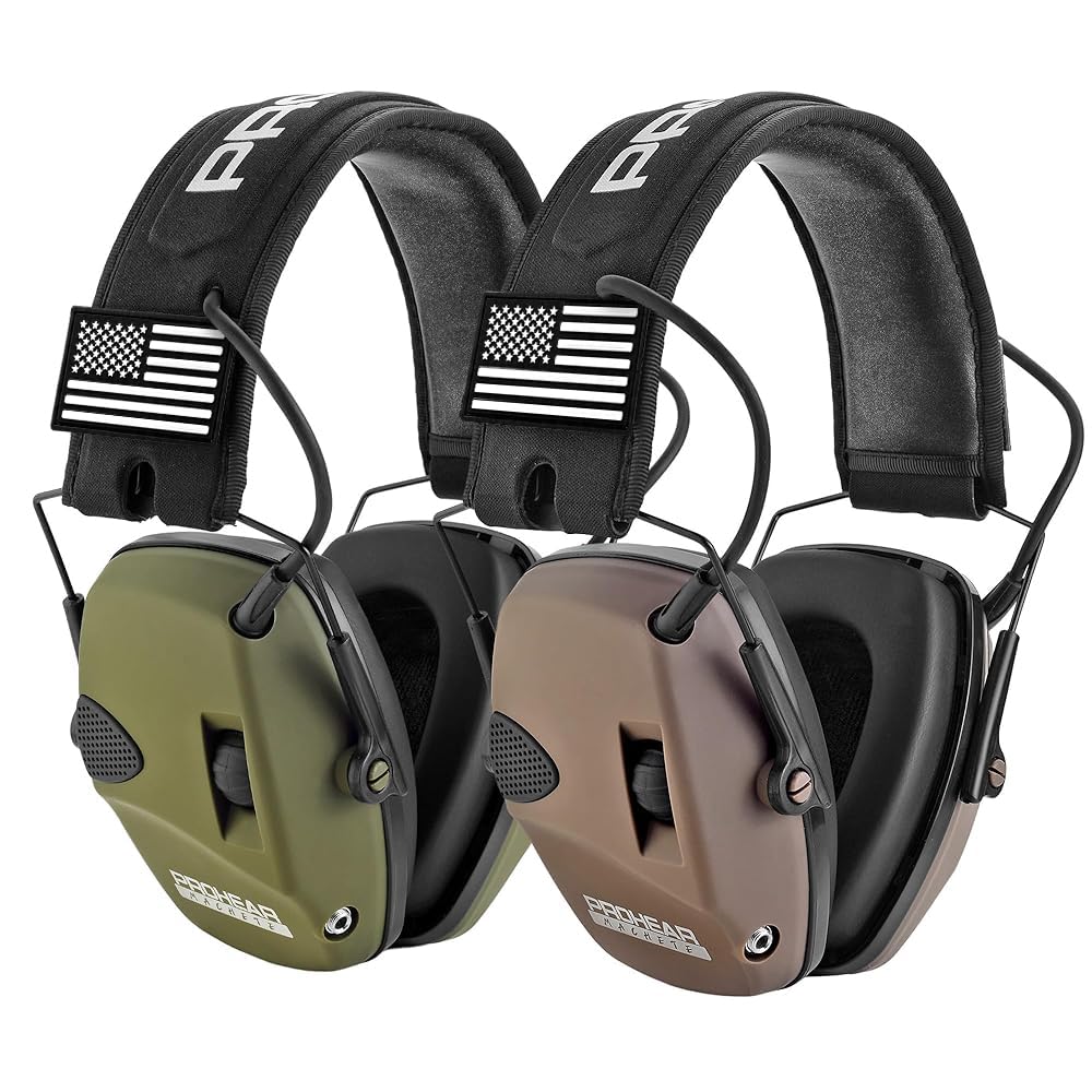 PROHEAR 2 Pack Electronic Ear Protection