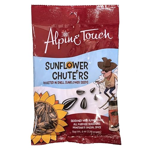 Alpine Touch Chute'rs de girasol de 6oz (paquete de 12)