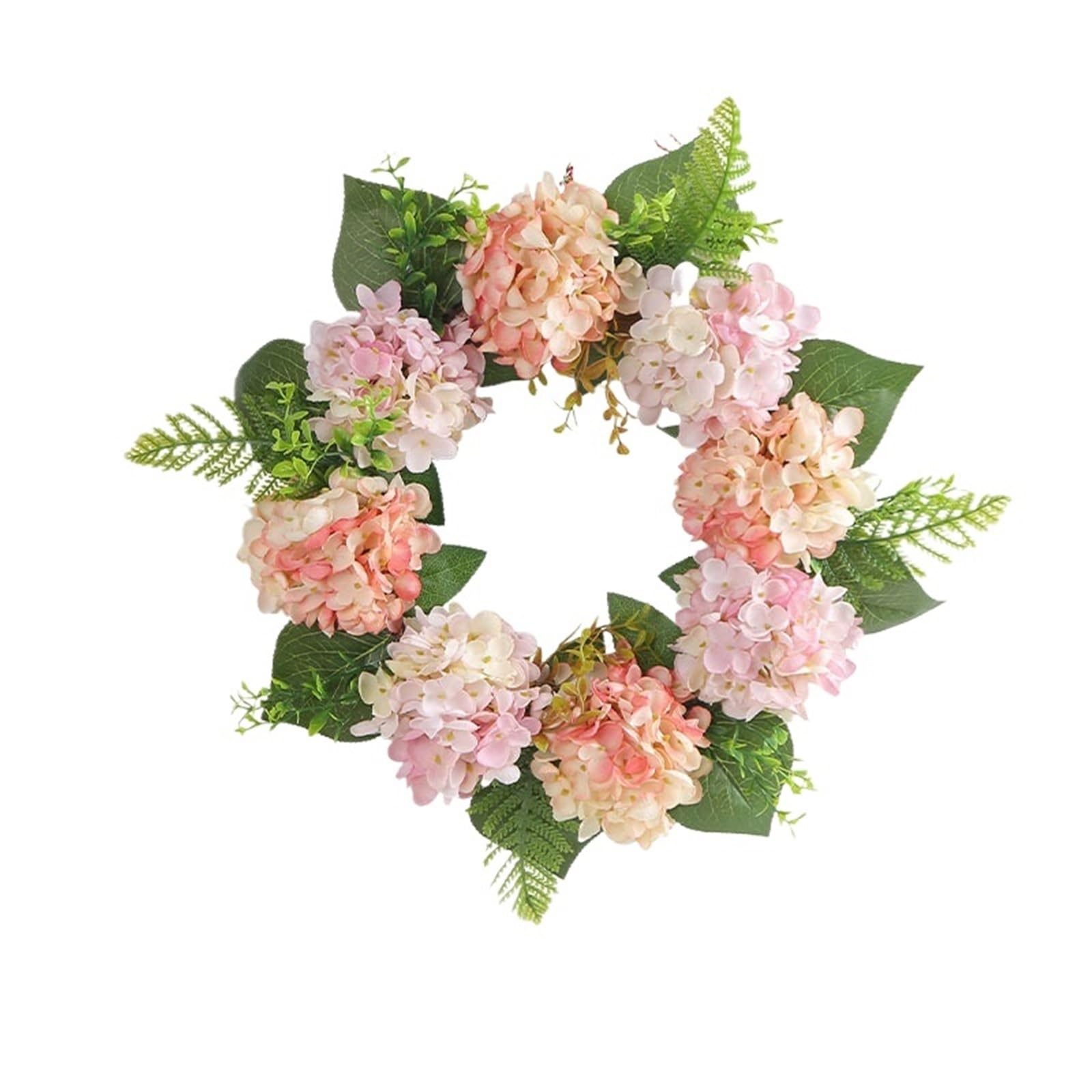 Wreaths Artificial Eucalyptus Wreaths For Front Door Summer Wreath With Olive Leaves Berry Indoor Outdoor(Style7)