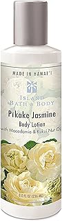 Island Bath and Body Pikake Jasmine Body Lotion 8oz. - Hawaii Made
