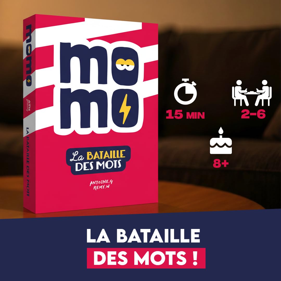 ATM Gaming Lot Mouton Mouton + Momo + Jumo - Jeu de Société Famille et Amis - Jeu d’Ambiance Drôle et Rapide -Jeu de Société Hilarant - Jeu pour Famille et Amis - Prise en Main Rapide