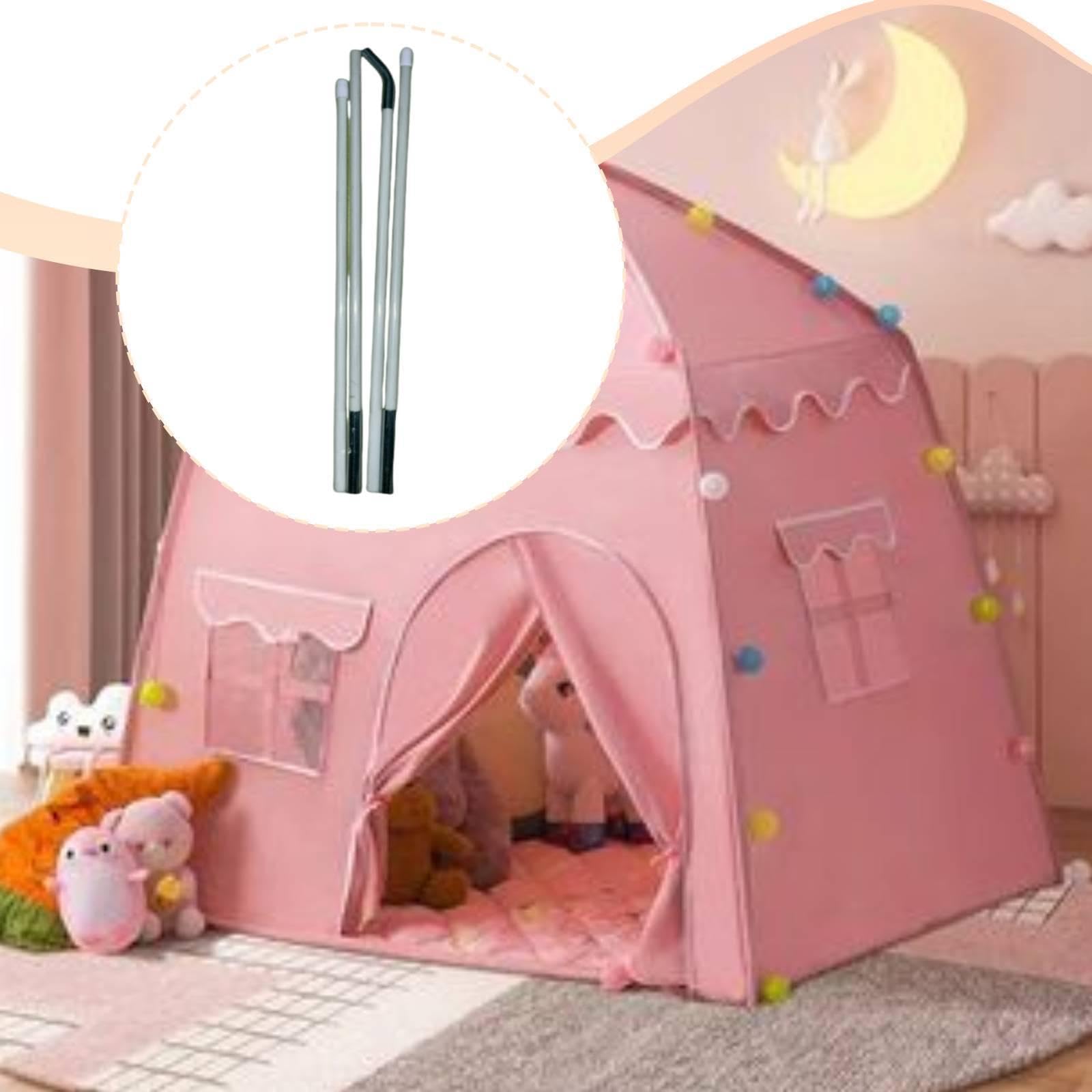 Set di Tenda da Gioco per Bambini, Ideali per Riparazioni E Fai da Te. Diametro 7,9 Mm, Adatti a Tende da 100x120 Cm. Sostituti Flessibili E, 1 Pezzo