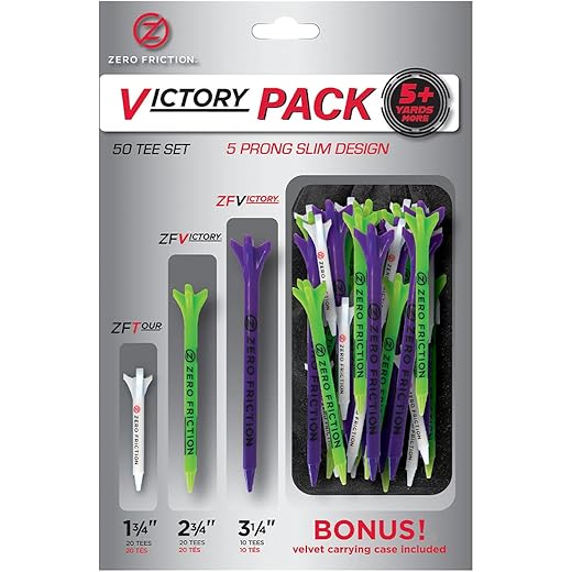 Zero Friction Victory Pack Tee Set 50