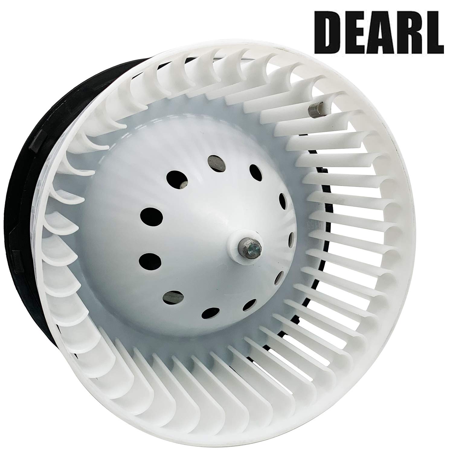 DEARLFront AC Heater Blower Motor w/Fan Compatible with 99-02 Sierra / 01-02 Yukon - Chevy 99-02 Silverado / 01-06 Tahoe - 02-06 Escalade Replaces 52400424
