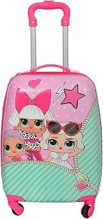 D's PARADISE Kid's Polycarbonate Cartoon Print 16 Inches Suitcase/Trolley Bag for Girl's Price In India
