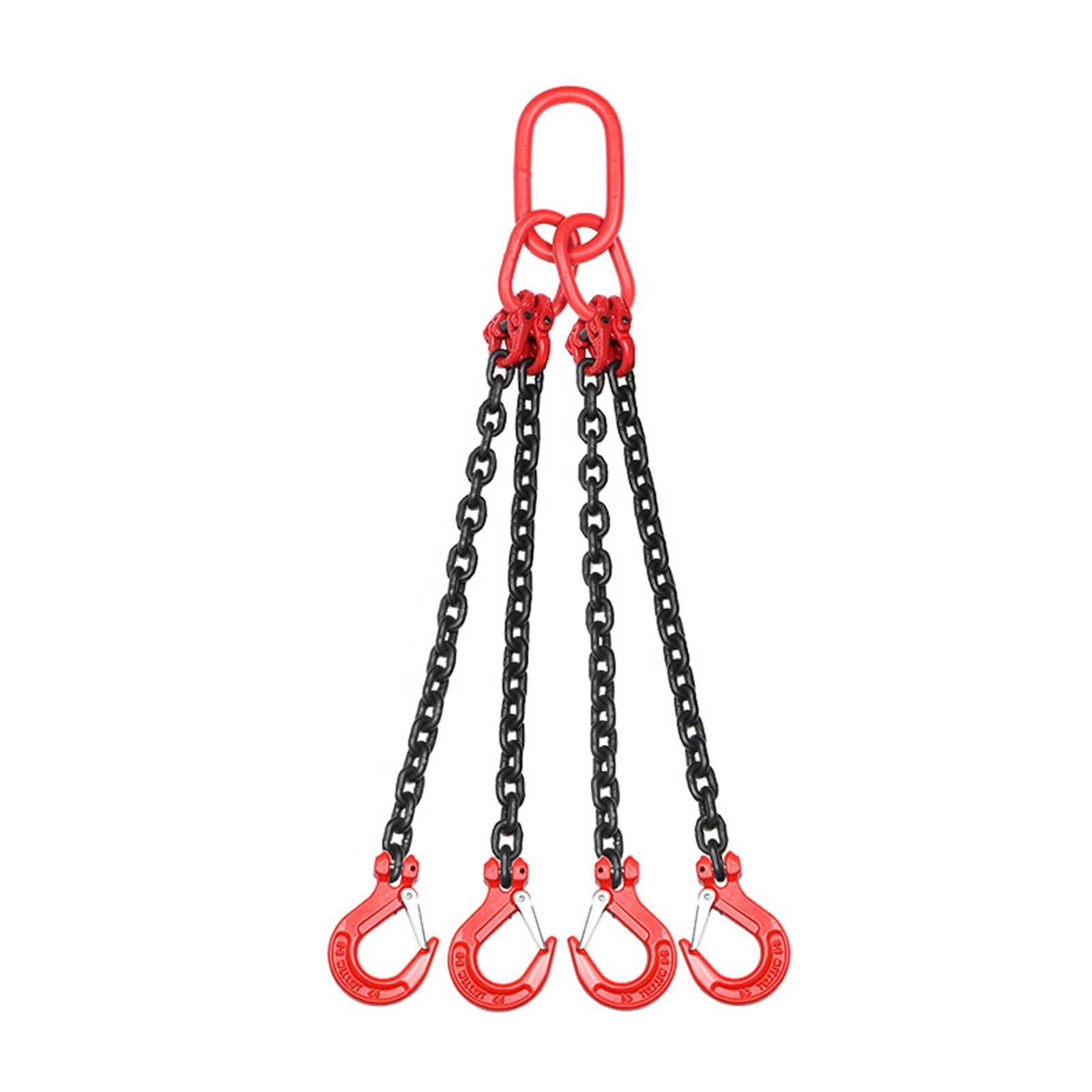 Butée de suspension à chaîne robuste avec crochets de préhension – Palan à chaîne de grue pour une capacité de levage de 2/3 tonnes, idéal pour levage de moteur et charges lourdes