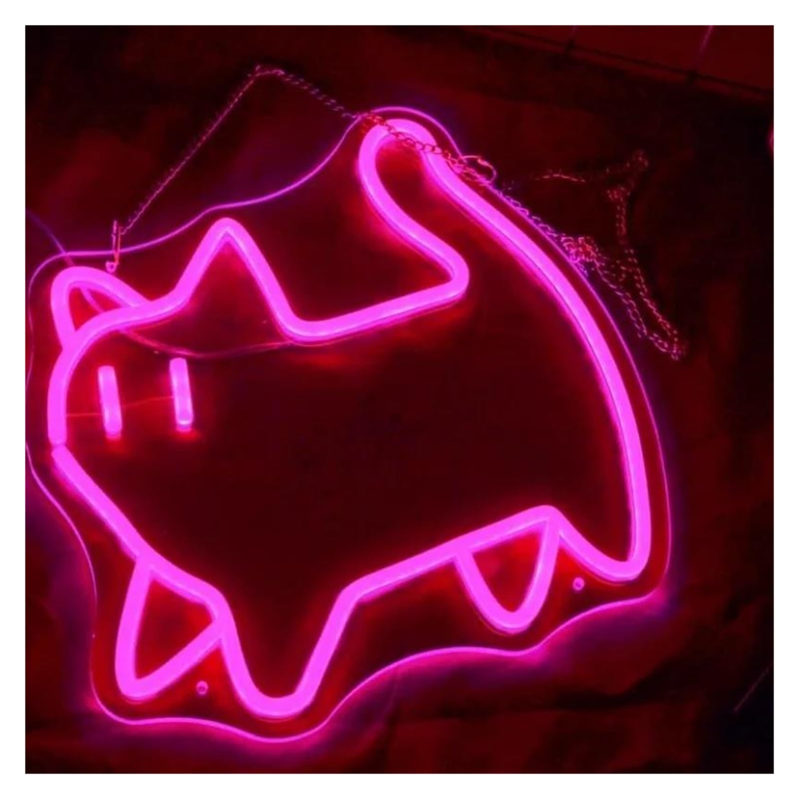 LEMST Signs Lamp Cat Neon Signs Neon Light Sign for Bedroom Wall Decor for USB Power Night Light Beer Cool Suitable 33x33cm