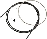 Vista 10 de Box Kit de carcasa de cable de freno de bicicleta lineal con 1 juego de línea de freno de bicicleta, 1 carcasa de cable de bicicleta con 2 tapas