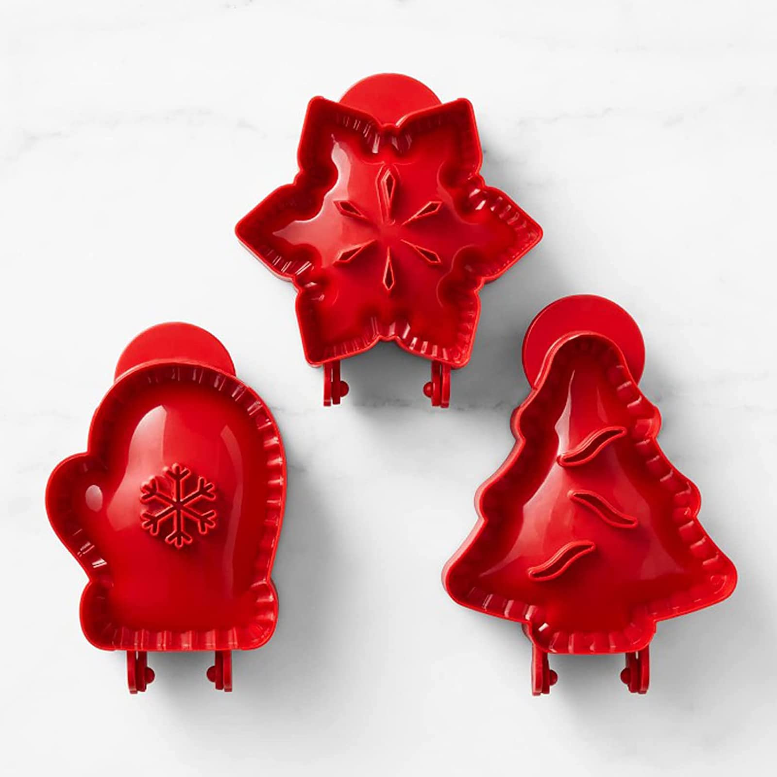 3 Pack Mini Hand Pie mould Hand Pie Maker Mini Pie mould One Press Pie Set Pocket Pie Press Set Dough Press Tool for Christmas Party Baking Supplies(#1)