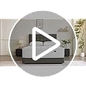 King Size Mattress,12 inch Memory Foam Hybrid Mattresses in a Box,King Mattress with Individually Pocket Springs, Medium Firm Feel,Fiberglass Free, Soft and Breathable(White)