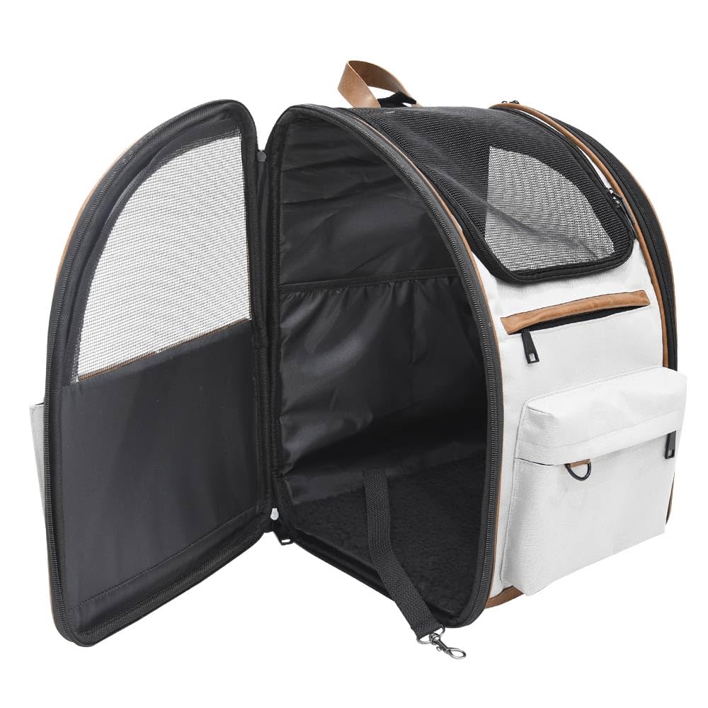Nobby Rucksack Tomek hellgrau; L: 43 x 20 x 28 cm