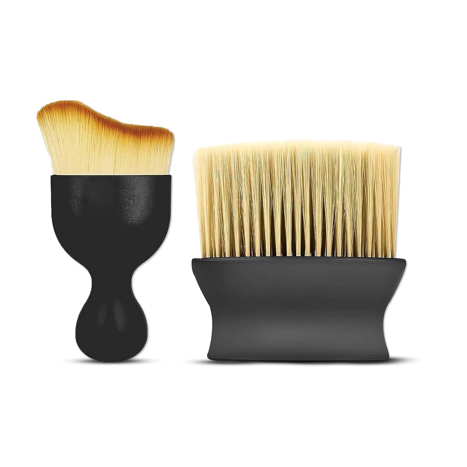Premium Soft Bristle Dust Cleaning Brush for Car Dashboard, Keyboard, Electronics, Home & Office Cleaning (Black 2 PCS)-image-34
