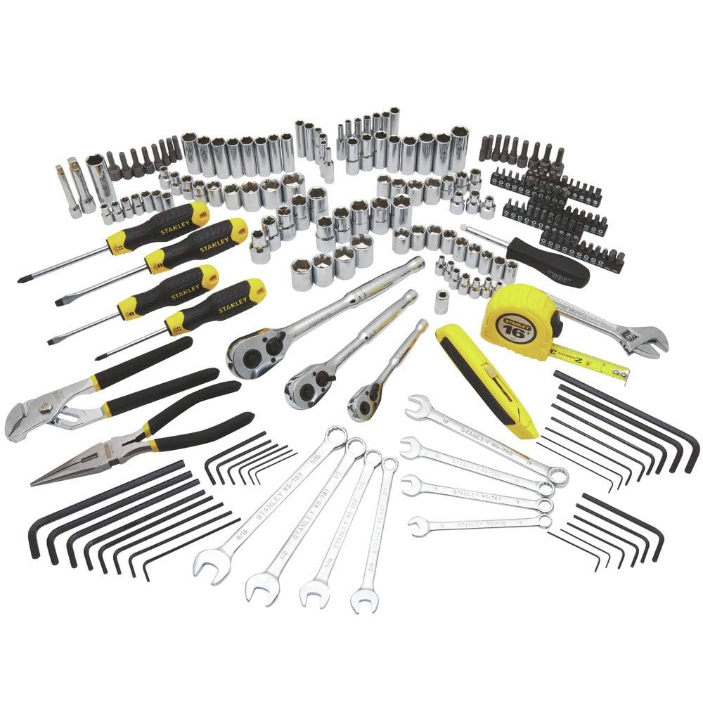 MY WEAKNESS SCALA スカラ タッセル セット STANLEY Mechanics Tools Kit, Mixed Set, 210-Piece (STMT73795