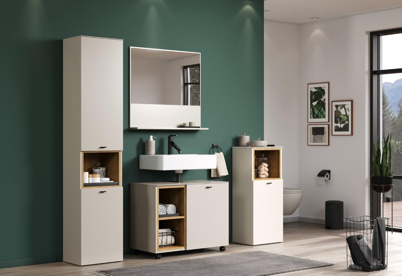 Standschrank SaoPaulo Kaschmir · B 40 x H 95 cm