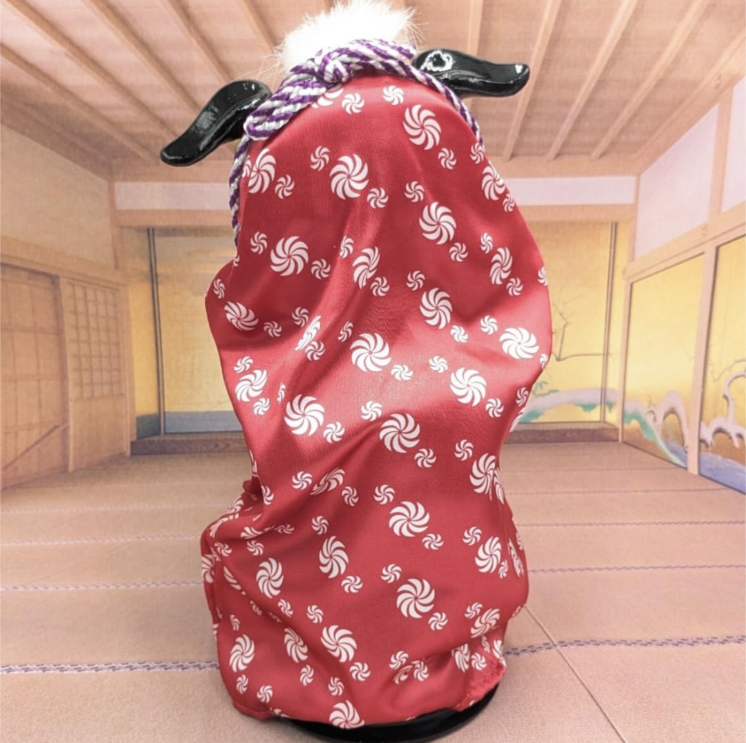 Amazon.co.jp: 縁起物 踊る獅子舞 獅子舞 レッド 大 お正月 迎春