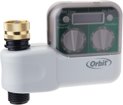 Orbit 62040 - Temporizador digital para manguera de agua, controlador de riego automático, 1