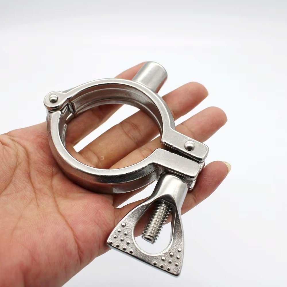 1 Support De Tuyau Sanitaire En Acier Inoxydable 304, Collier De Serrage Fixe, Diamètre Extérieur 12,7-127 Mm(102mm)