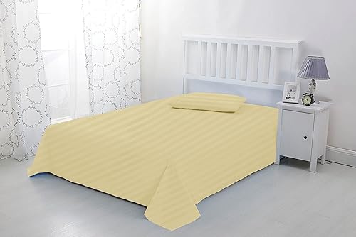 Miniatura 9 de Lujosa sábana encimera de 3 piezas de 800 hilos, 100% algodón egipcio, sábana encimera de tela suave de lujo, tamaño King de Alaska (132 x 120