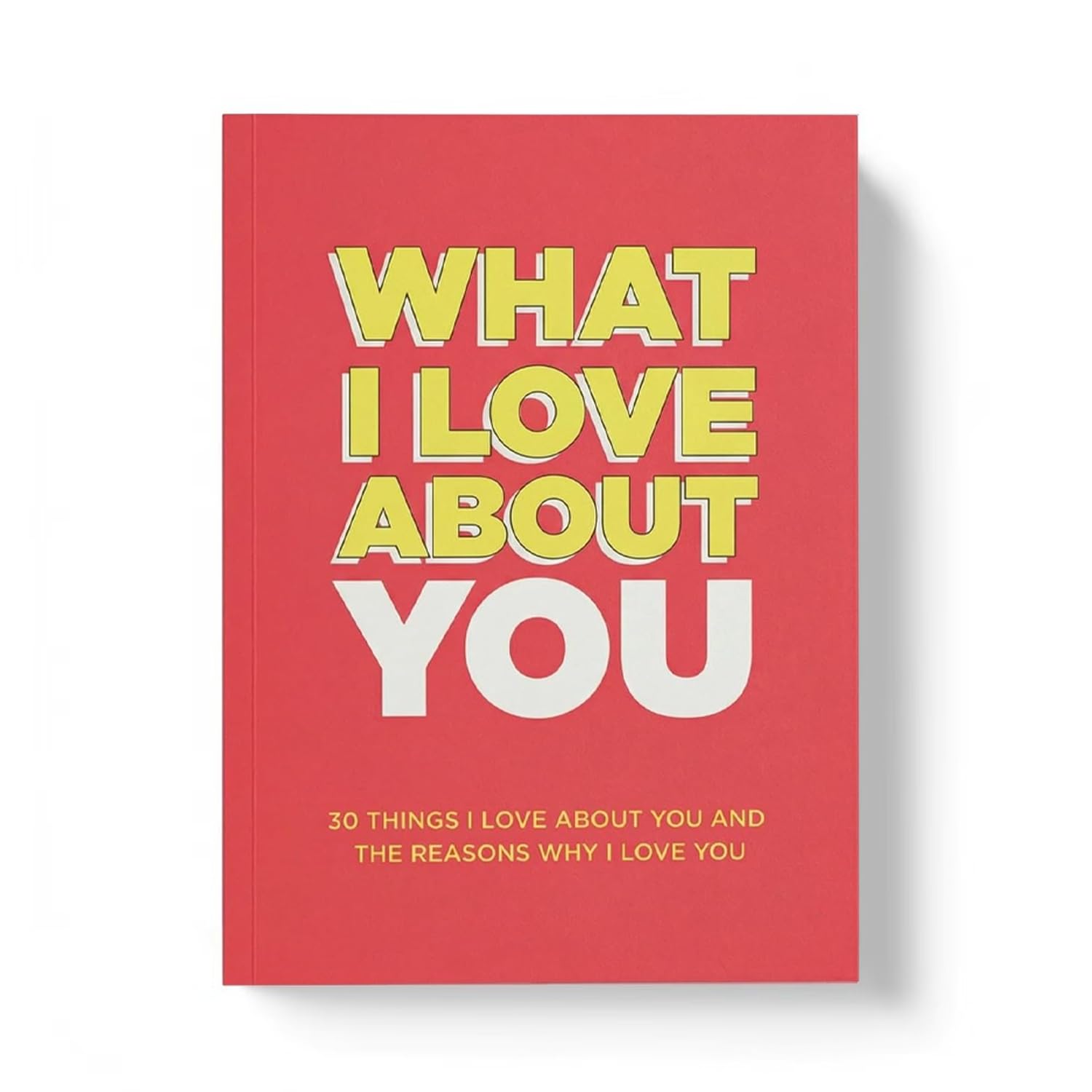 Labyrinxel 30 Reasons I Love You Book Fill-in-the-Blank Personalised Gift for Valentine's Day Anniversary Mother's Day and Father's Day