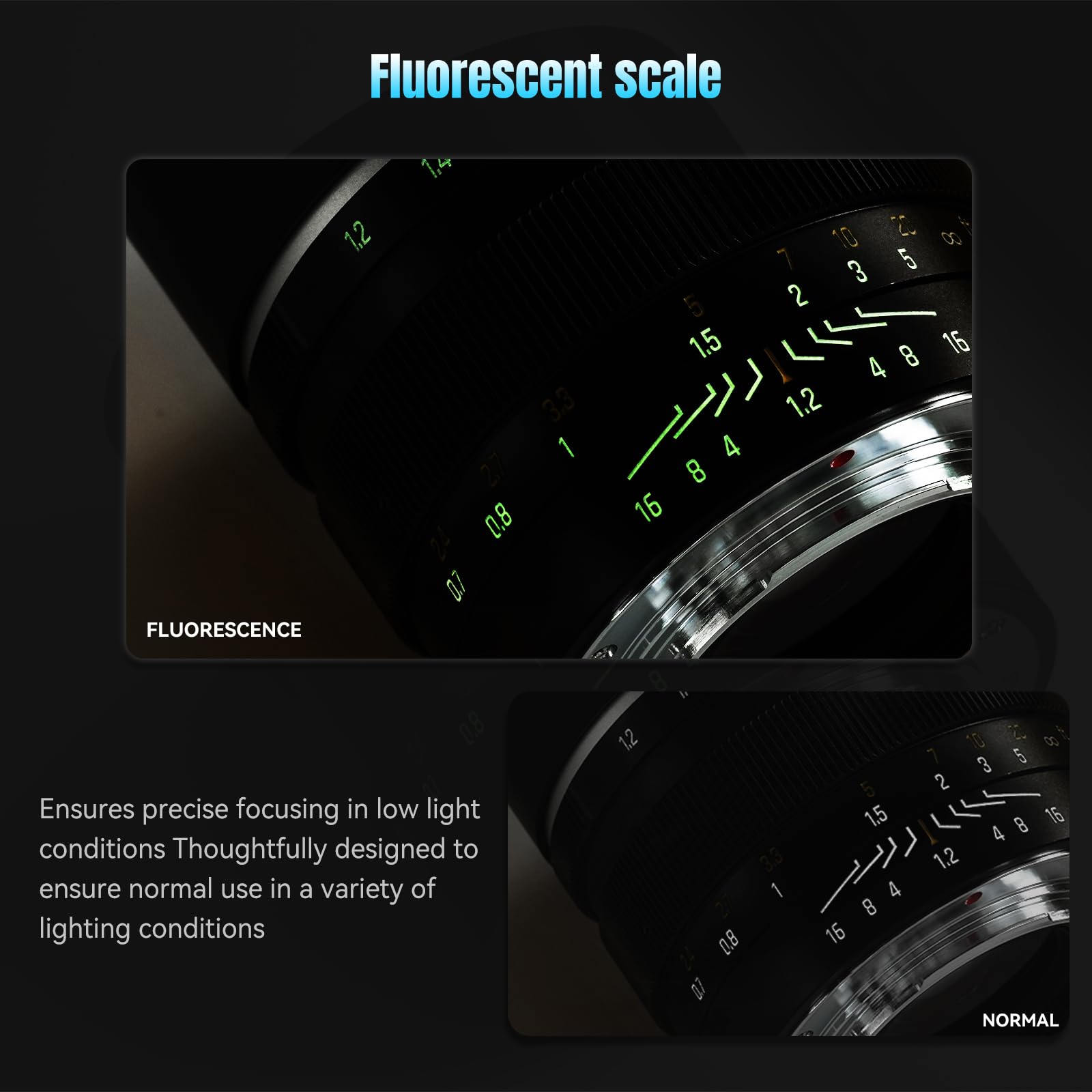 7Artisans 50mm F1.2 Objectif Sony E-Mount APS-C Manuel Focus