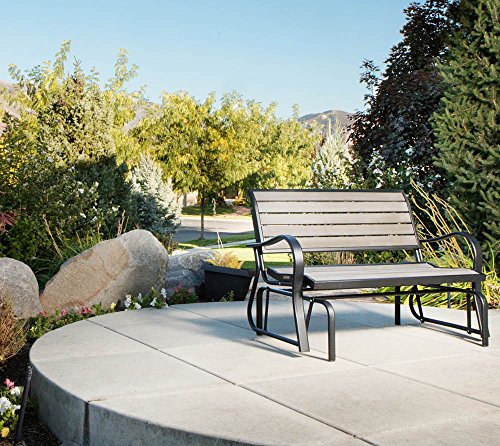 LIFETIME 60276 Glider Bench, Harbor Gray by LIFETIME - Image 6