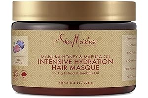 SheaMoisture Manuka Honey Mafura Intensive Hydration Hair Masque for Dry, Damaged Hair