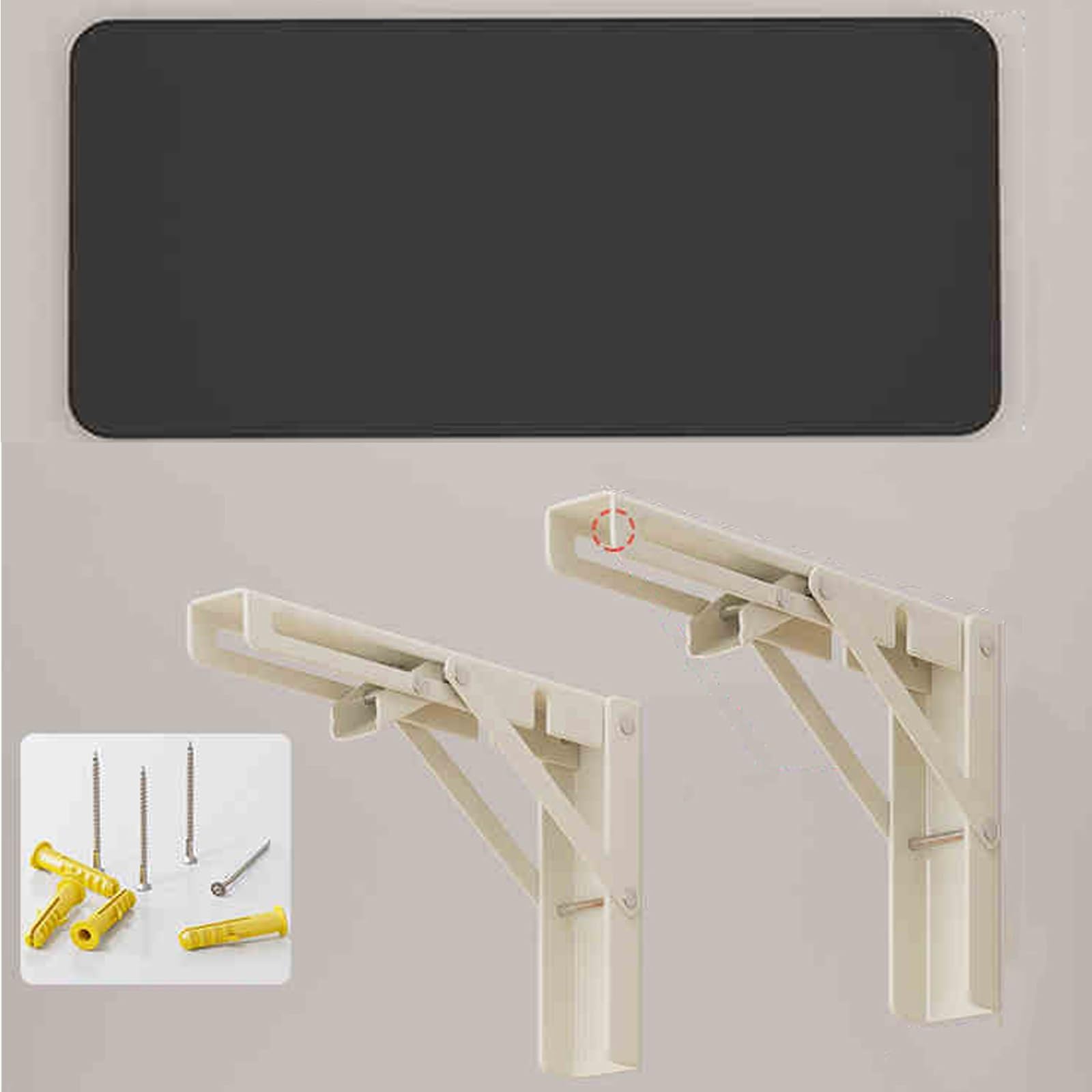 Table pliante murale gain de place pour rompre le manque d'espace