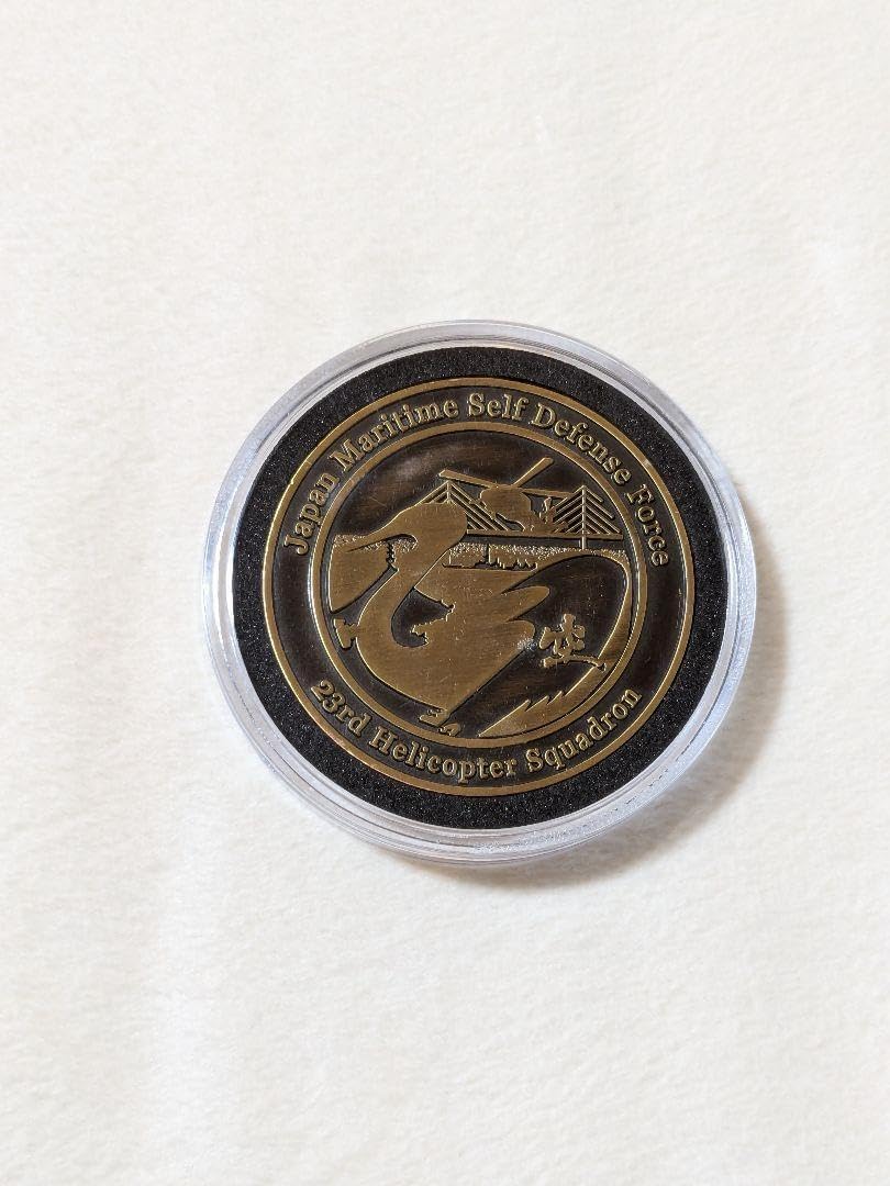 海上自衛隊護衛艦みょうこう先任伍長 チャレンジコイン 海上自衛隊○護衛艦おおなみ艦長、