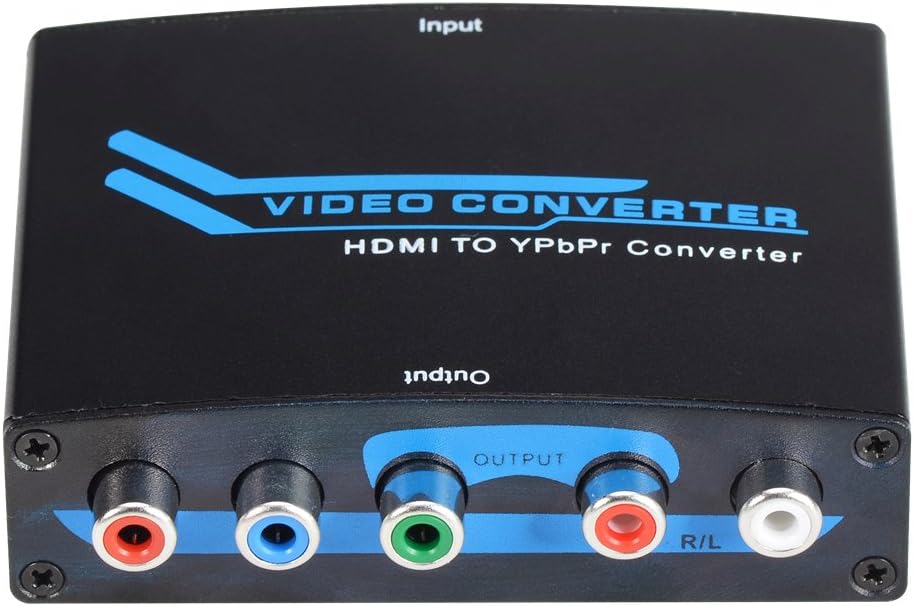 ยฎ ATSC Digital TV Converter Box with Media Player and Recording PVR Function/HDMI Out - HDMI YPbPr RCA Coaxial Output (HDMI to YPBPR)