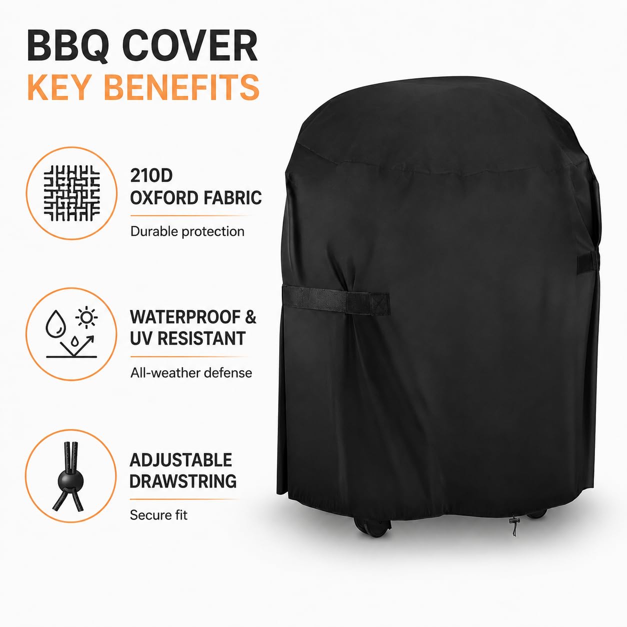 Funda para Barbacoa para Outsunny/Aosom 846-033 18.3in