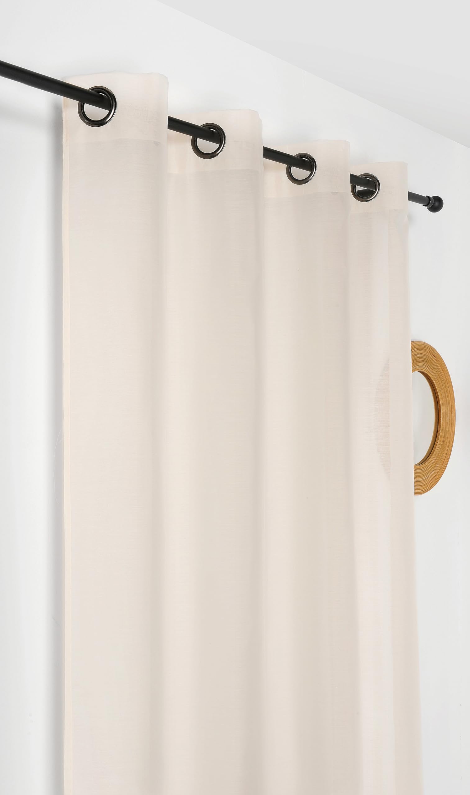 Linder Certified Net Curtain M1-145 x 240 cm Ivory