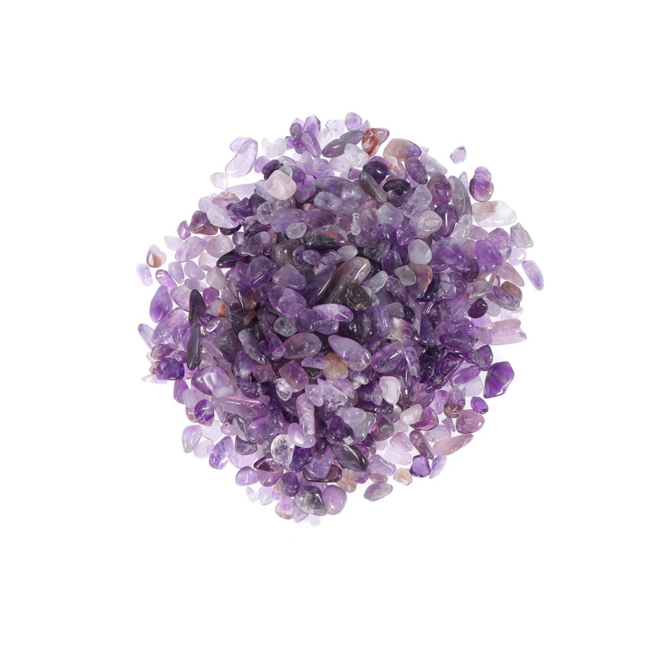 Gravier violet pour aquarium, pierre chakra