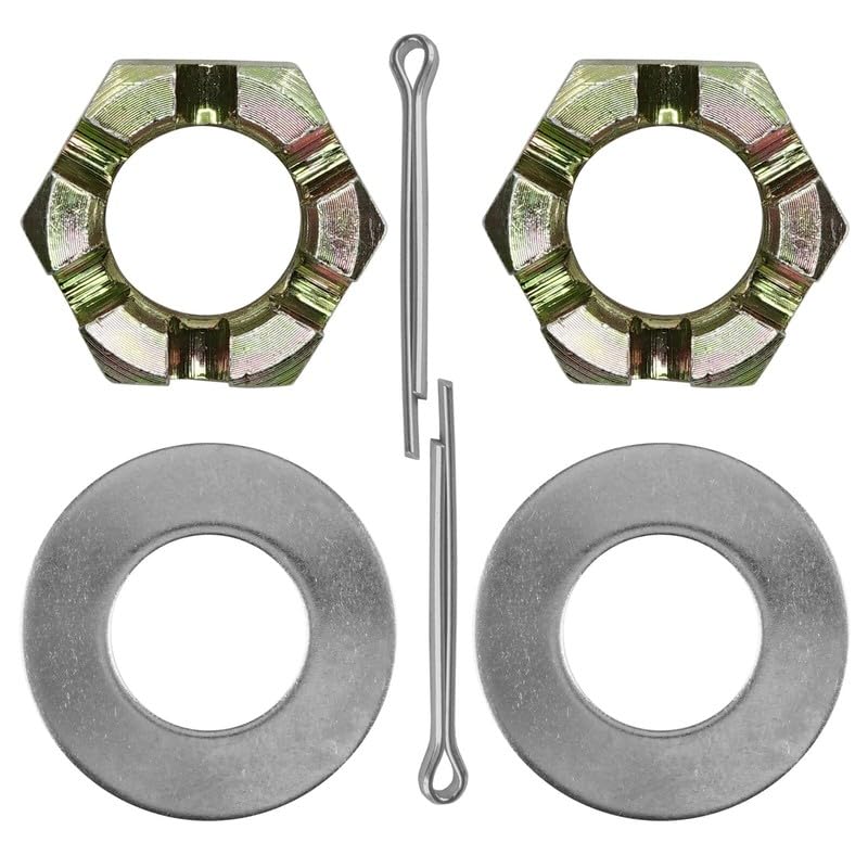 #US Replacement Parts Front Axle Nut W/Washer & Pin for Polaris for Ranger 400 2012-2014 (diep#1725-26234)